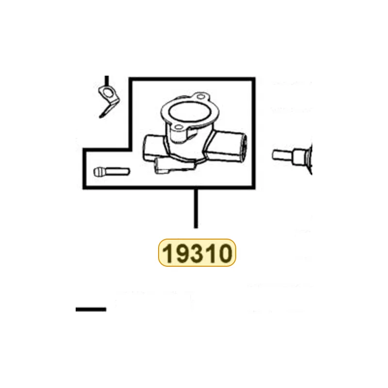 19310-LDF2-900 CASE COMP THERMOSTAT — diagram cutout
