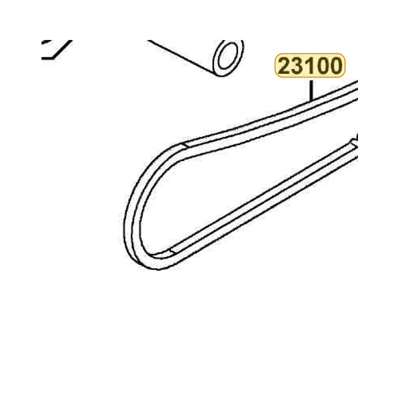23100-LDF2-900 BELT DRIVE — diagram cutout