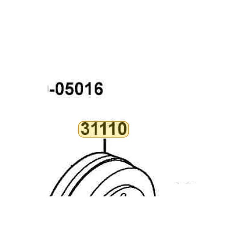 31110-LDF2-90A FLYWHEEL COMP — diagram cutout