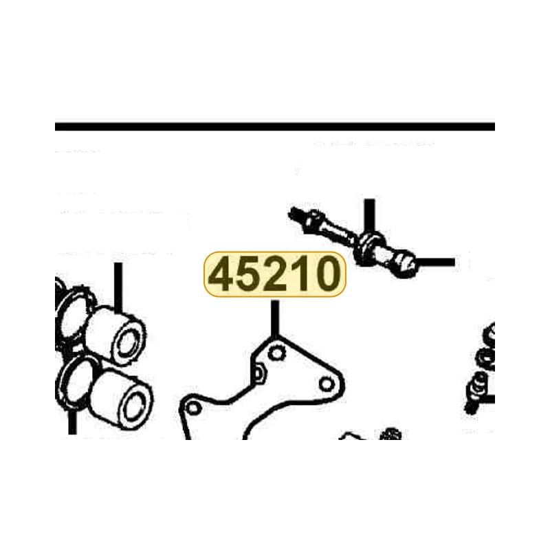 45210-LDF2-E00-EBA BRACKET FR CALIPER — diagram cutout