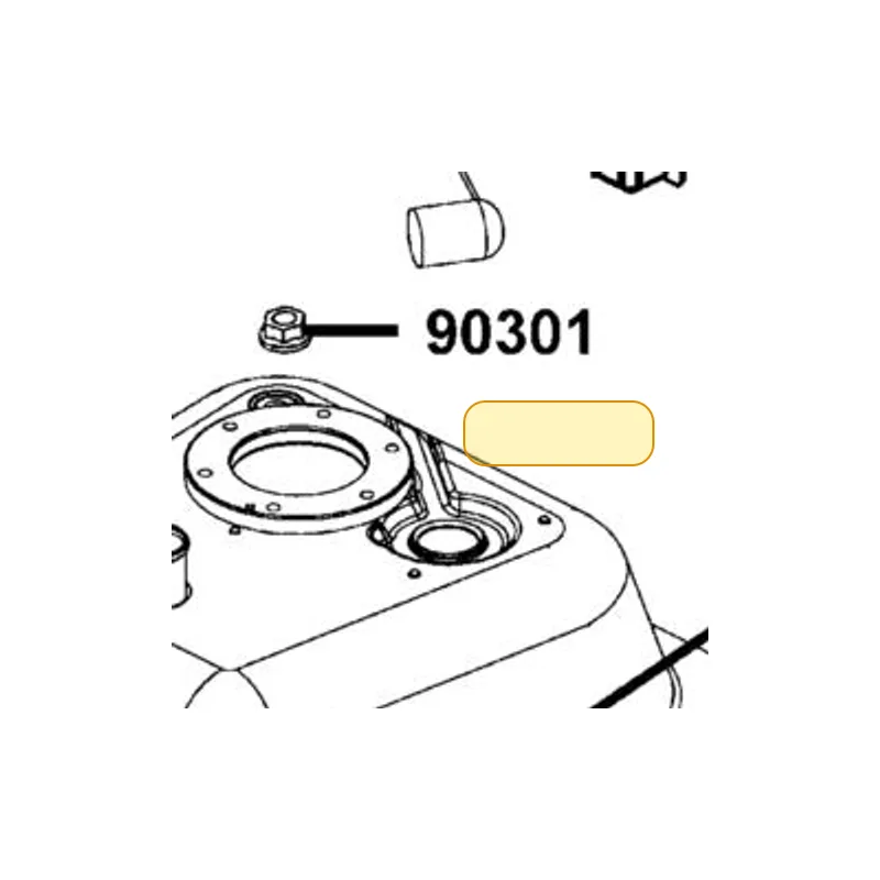 17500-LDF2-910 TANK COMP FUEL — diagram cutout