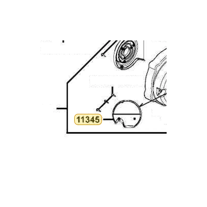 11345-LDG7-E00-N8F EMB ENG COVER — diagram cutout