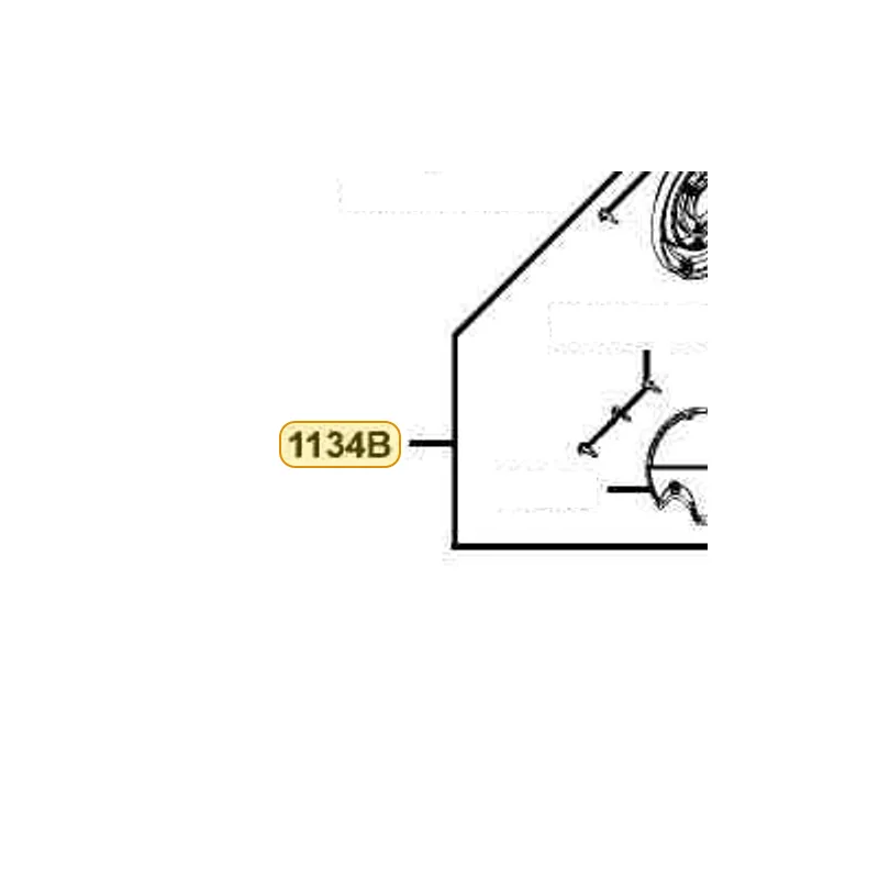 1134B-LDG7-E00-HJP FRONT COVER COMP L COVER — diagram cutout