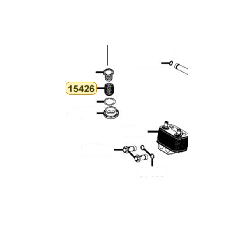 15426-LBA2-E00 SPRING.OIL FILTER SCREEN — diagram cutout