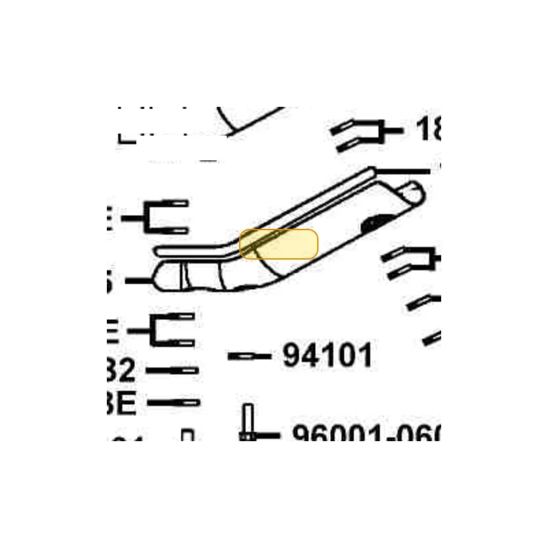 18320-LDF2-900 PIPE EXHAUST — diagram cutout