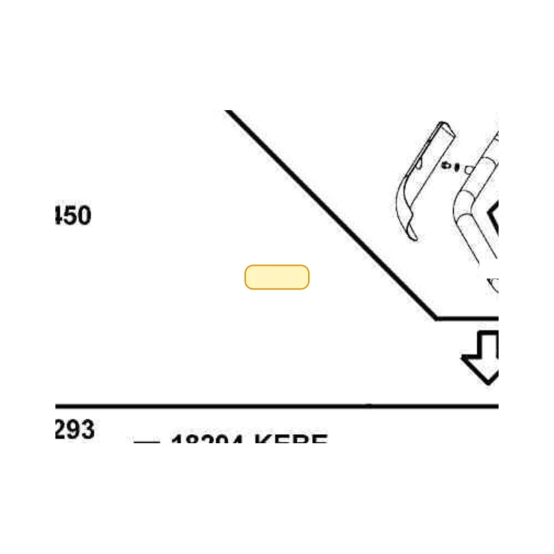 18321-LDB2-900 INNER PROTECTOR EXE PIPE — diagram cutout