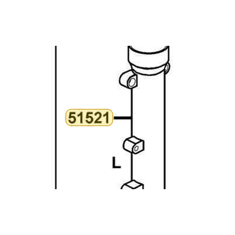 51521-LBA2-E00-NEA BOTTOM CASE L — diagram cutout