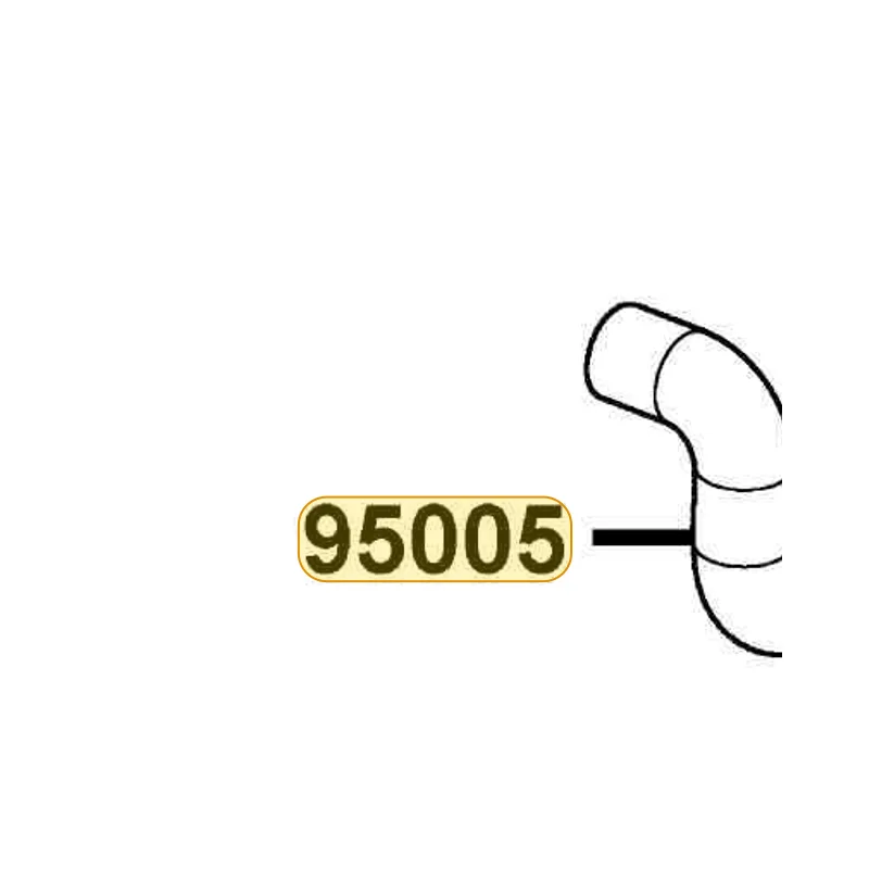 95005-LDF2-E00 TUBE AI/C AISV — diagram cutout