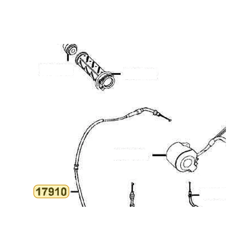 17910-LDG7-900 CABLE COMP THROT — diagram cutout