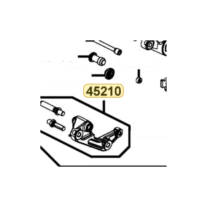 45210-LBA2-305-NEA BRACKET COMP FR **E00 C.2005.12.12 — diagram cutout