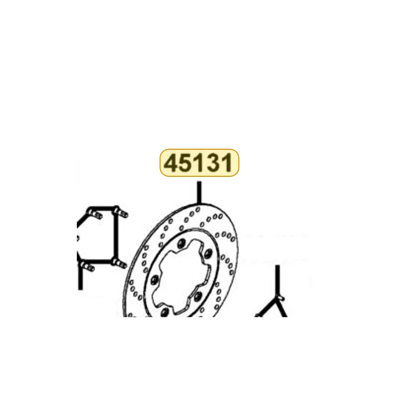 45131-LFH1-E00 DISK. FR BRK — diagram cutout