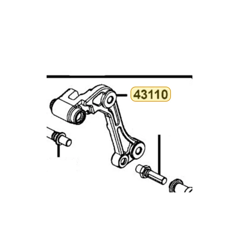 43110-LBA2-E00-NEA BRACKET — diagram cutout
