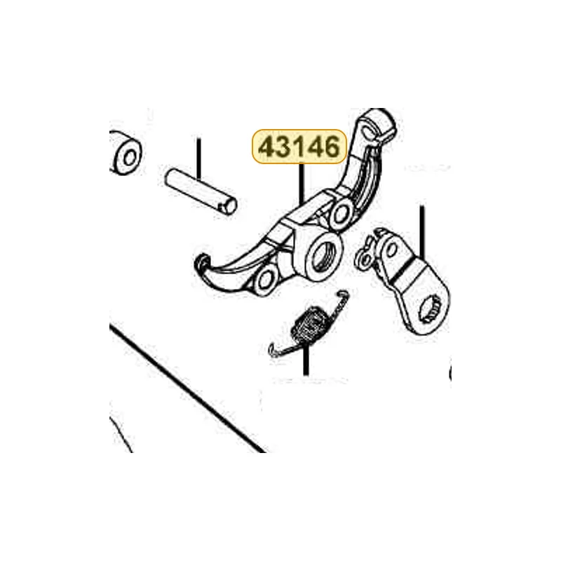 43146-LBA2-E00-HJA BRACKET CABLE — diagram cutout