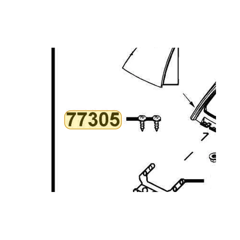 77305-LDG7-E00 SCREW RIVENT — diagram cutout