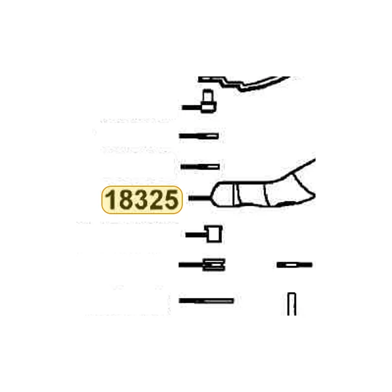 18325-LBA2-E00-HJS PROTECTOR EXH PIPE — diagram cutout