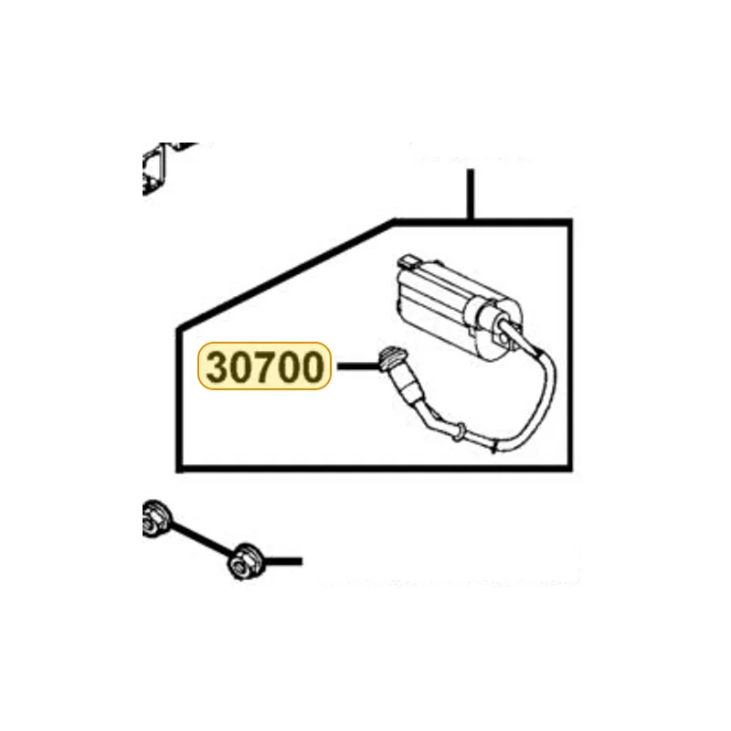 30700-KKC3-90B CAP ASSY NOISE SUPPR — diagram cutout
