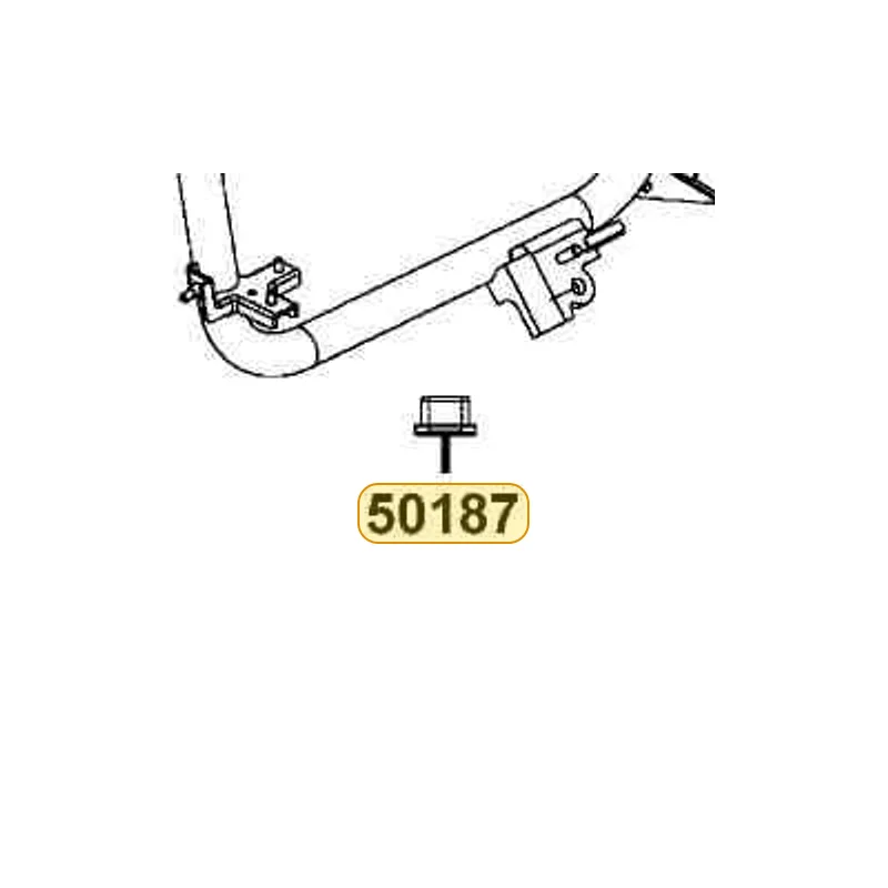 50187-LBA2-E00 CUSHION SUB PIPE — diagram cutout