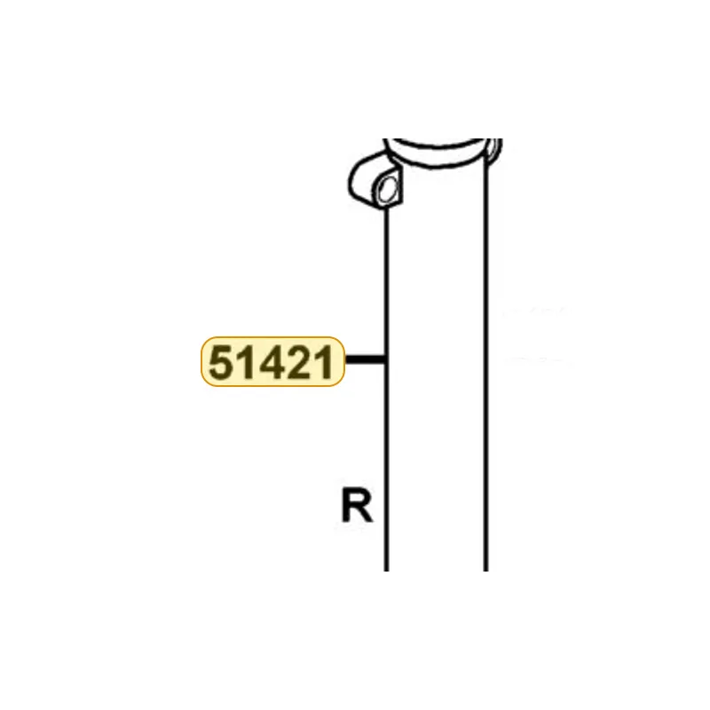 51421-LFH1-E00-NEA BOTTOM CASE R — diagram cutout