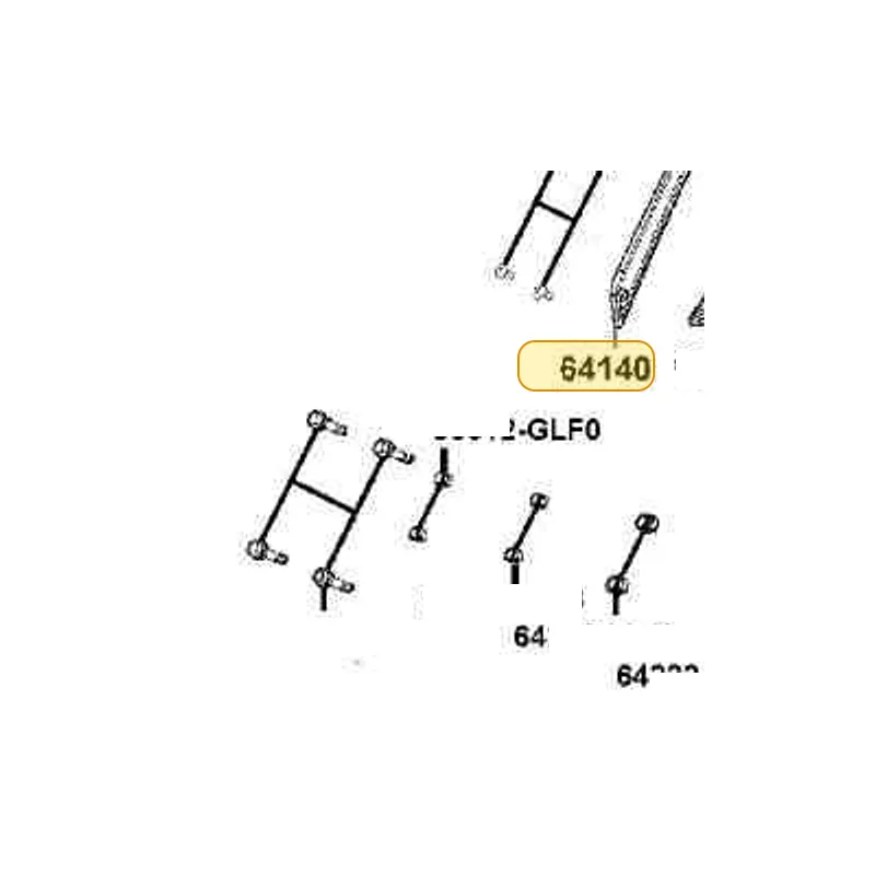 64140-LGR2-E00-N1R COVER.R WIND SCREEN (Black) — diagram cutout