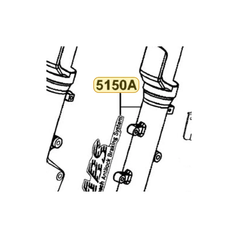 5150A-LGR2-E01-NEA FORK SET L. FR — diagram cutout