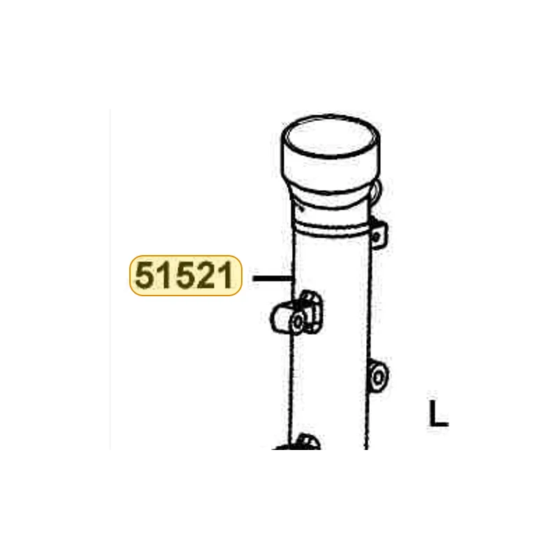 51521-LGR2-E00-NEA BOOTTOM CASE L (BLACK) — diagram cutout