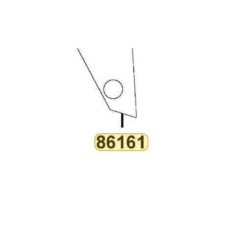 86161-LGR2-E00-T01 STRIPE R FR FENDER — diagram cutout