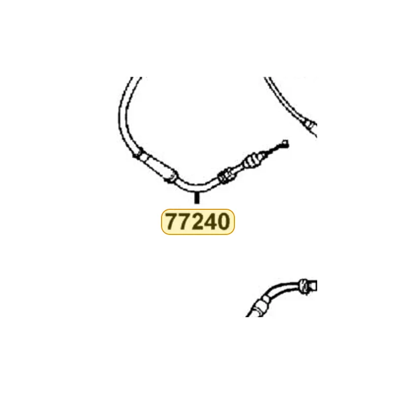 77240-LEA5-E0A CABLE COMP SEAT LOCK — diagram cutout