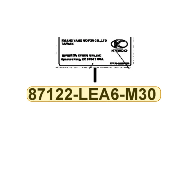 87122-LEA6-M30-T01 MARK EVAPORATIVE E/M — diagram cutout