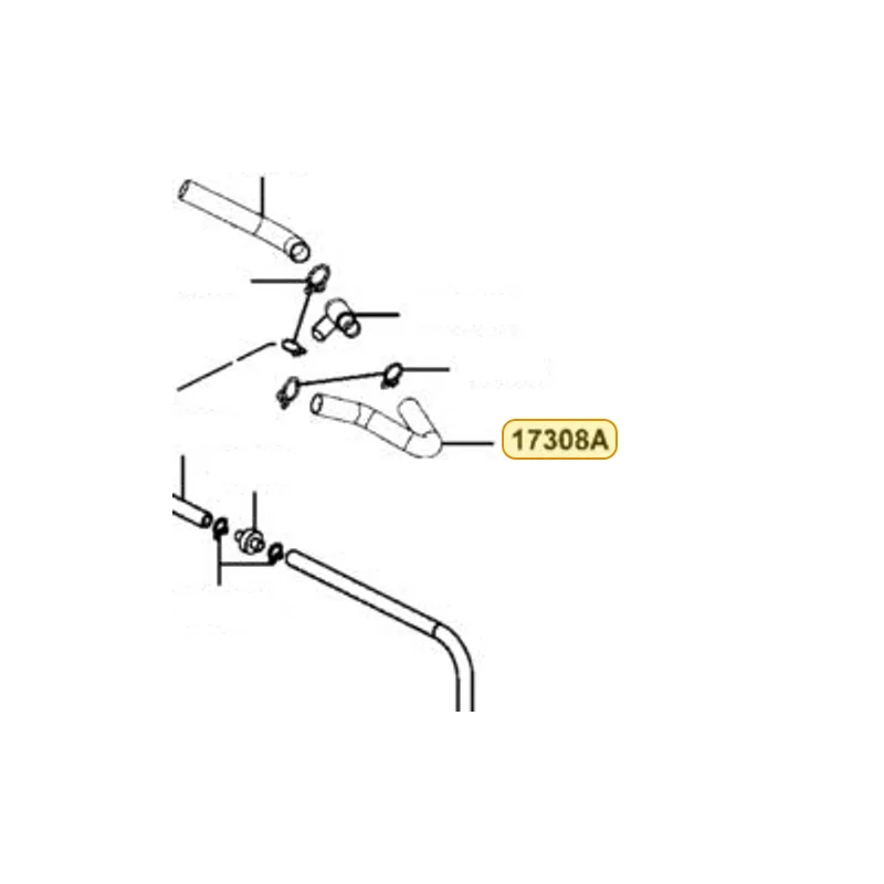 17308-LEA6-M30 TUBE ASSY CANISTER TO AIR/C — diagram cutout