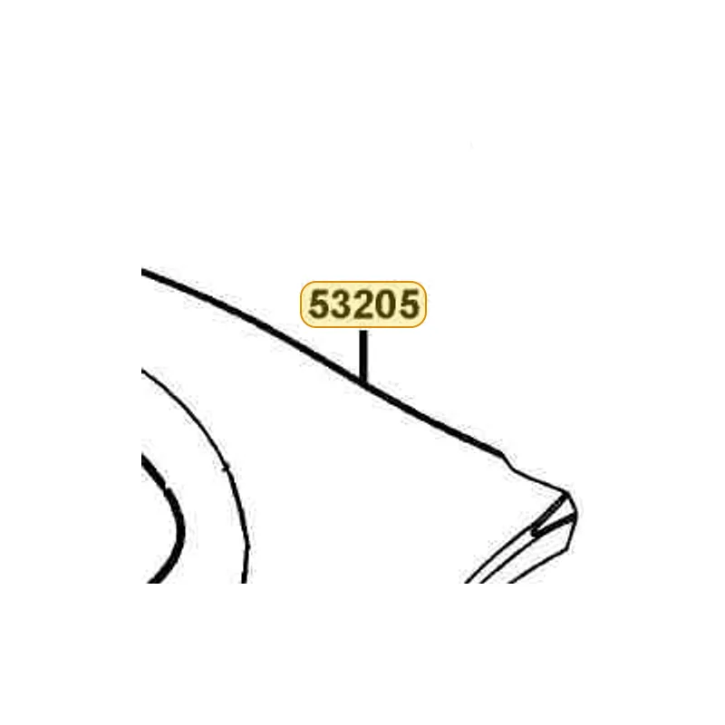 53205-KFA6-M00-BMP COVER FR HANDLE — diagram cutout