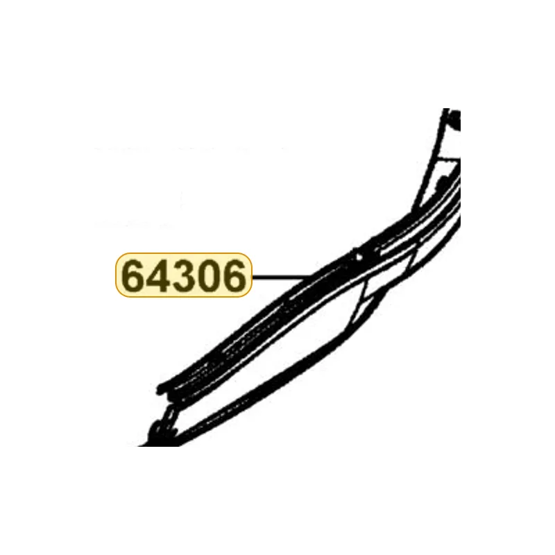 64306-KKD6-E00-BHP SKIRT L SIDE — diagram cutout