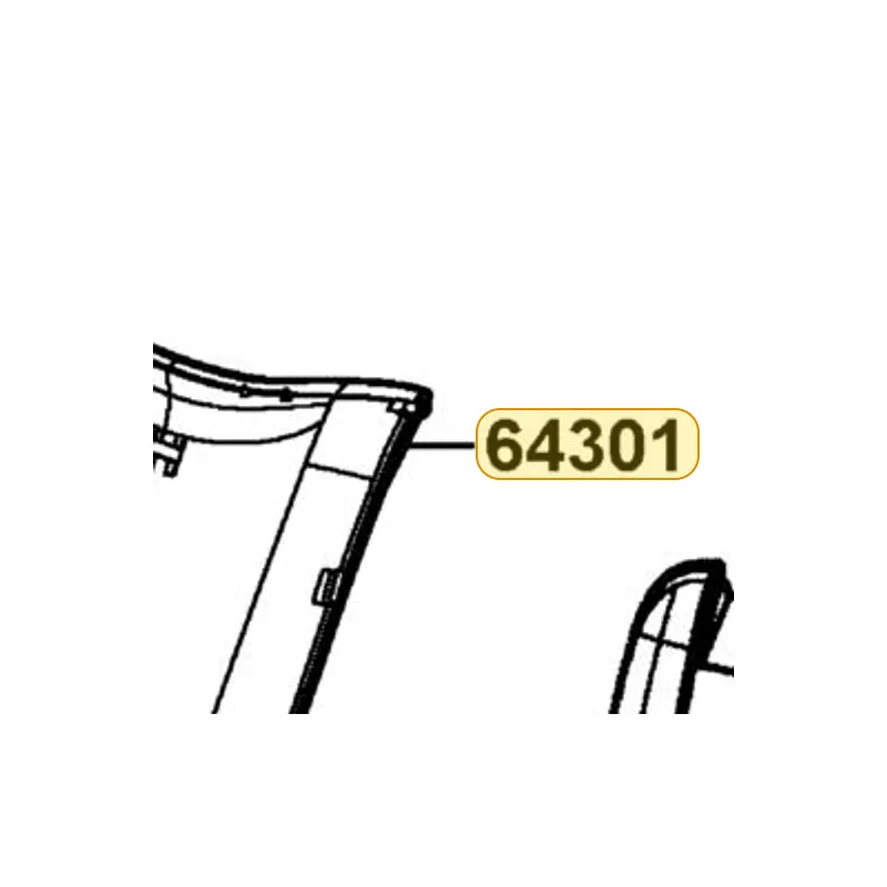 64301-KKD6-E00-R1P COVER FRONT — diagram cutout