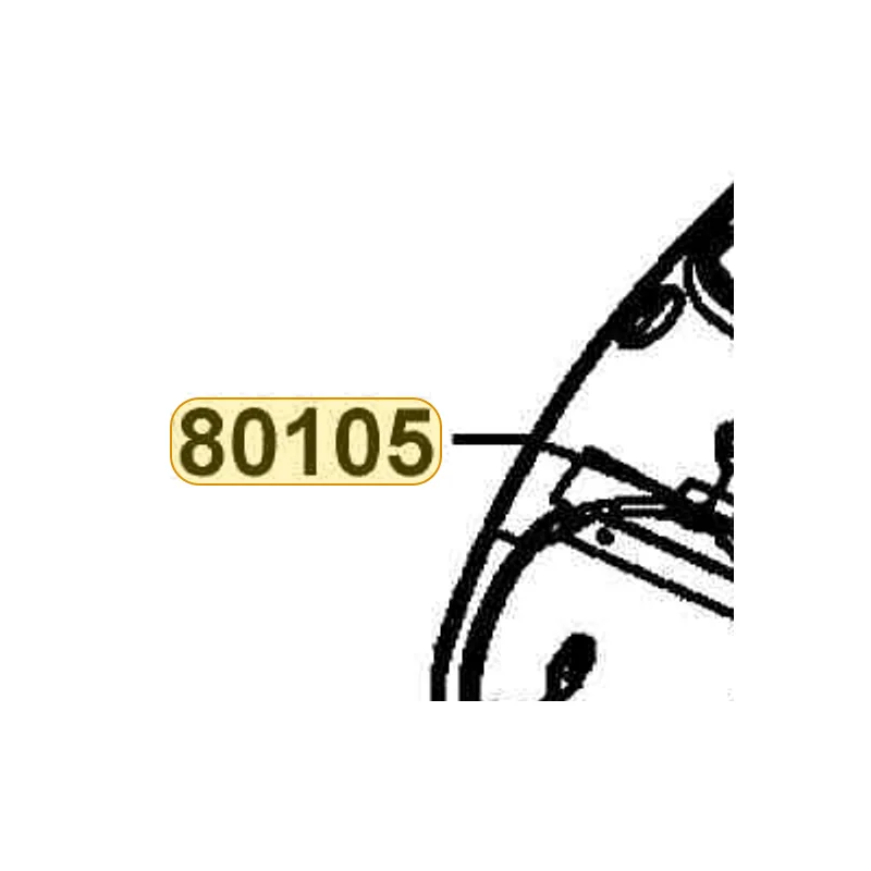 80105-KKD6-E00-N1R FENDER REAR (Black) — diagram cutout