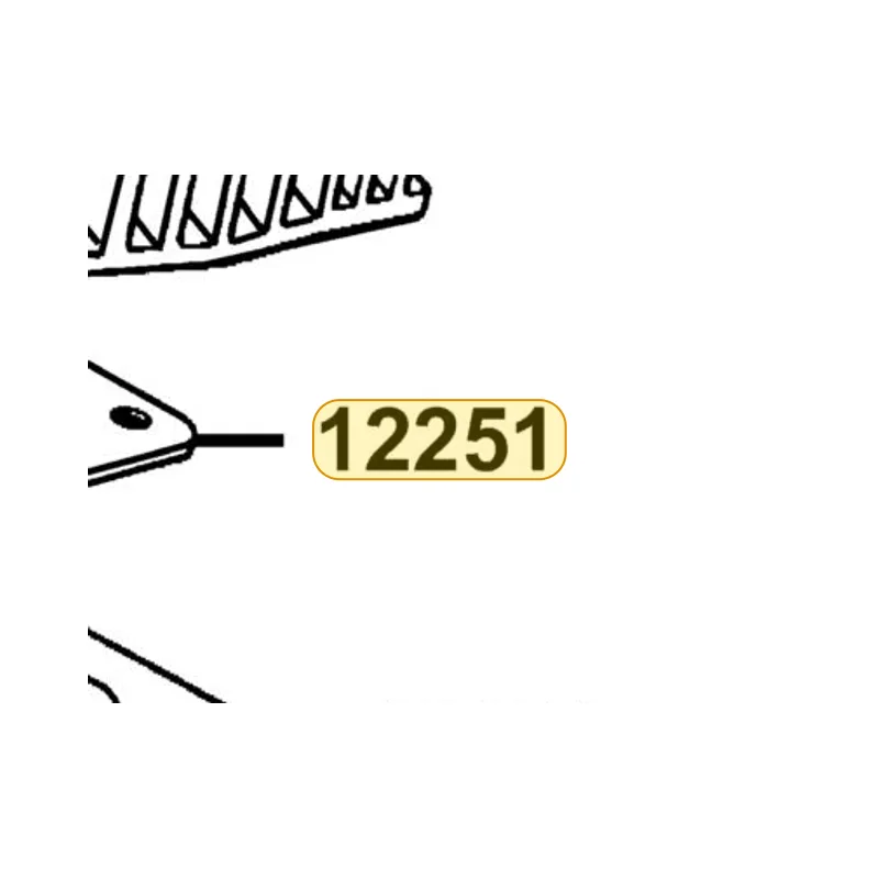 12251-GLW0-001 GASKET CYLINDER HEAD — diagram cutout