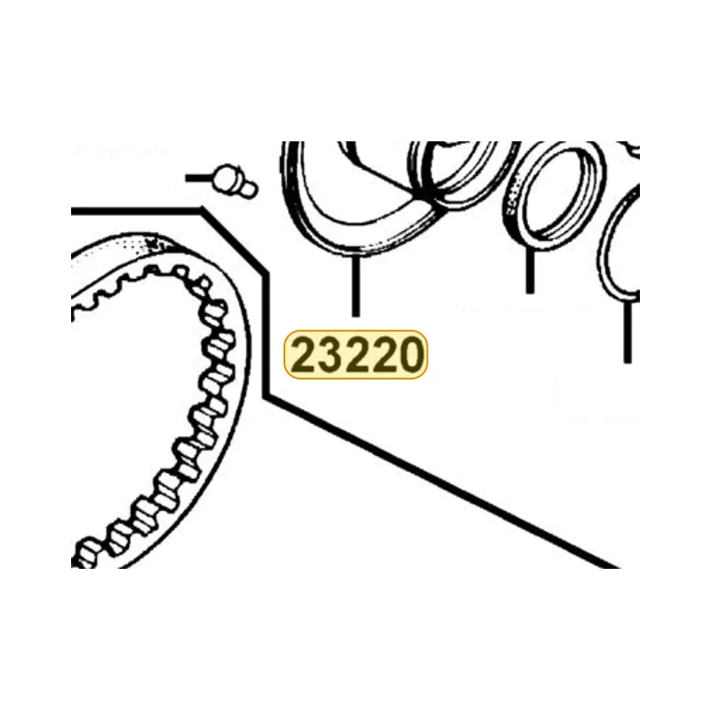 23220-KXCX-900 FACE COMP MOVABLE DRIVEN — diagram cutout