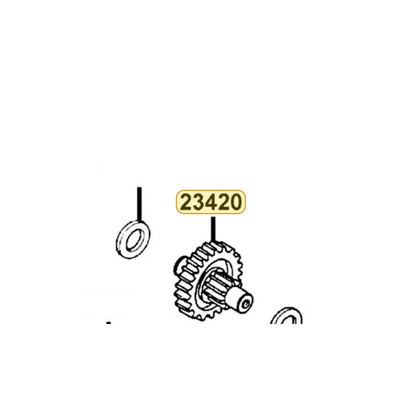 23420-GAR1-901 SHAFT COMP COUNTER — diagram cutout