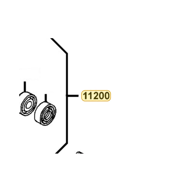 11200-KXCX-306 CRANK CASE ASSY LEFT — diagram cutout
