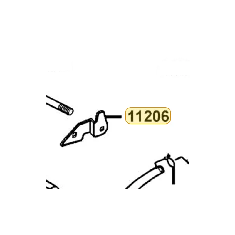 11206-KXCX-E00 STAY RR FENDER — diagram cutout
