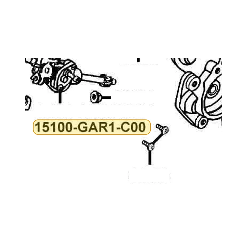 15100-GAR1-C00 OIL PUMP ASSY — diagram cutout