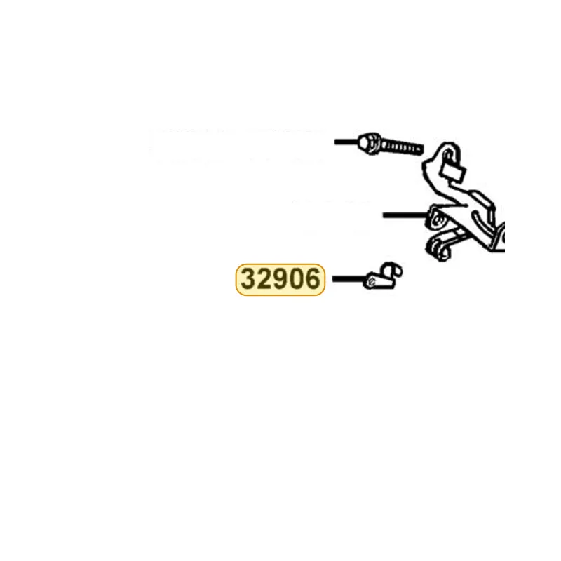 32906-GBR2-701 CLIP ACG CORD — diagram cutout