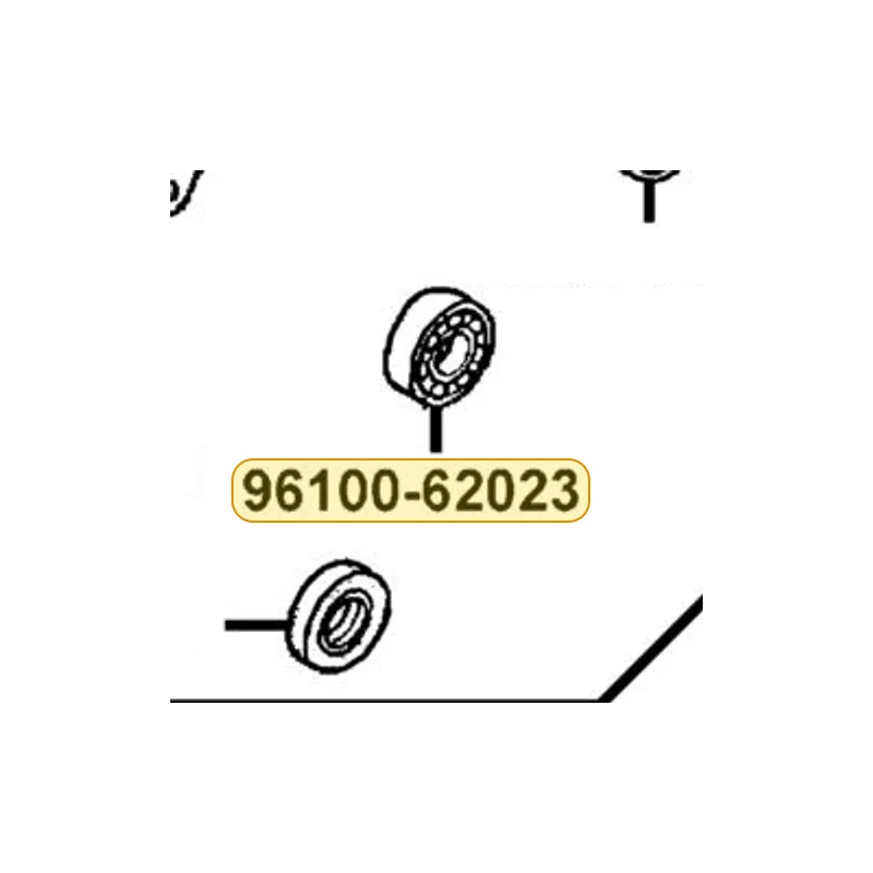 96100-62023-00 BRG BALL RADIAL 6202 — diagram cutout