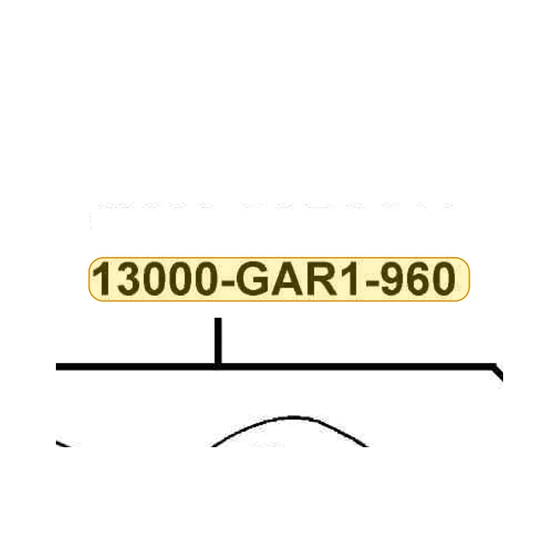 13000-GAR1-960 CRANK SHAFT COMP — diagram cutout