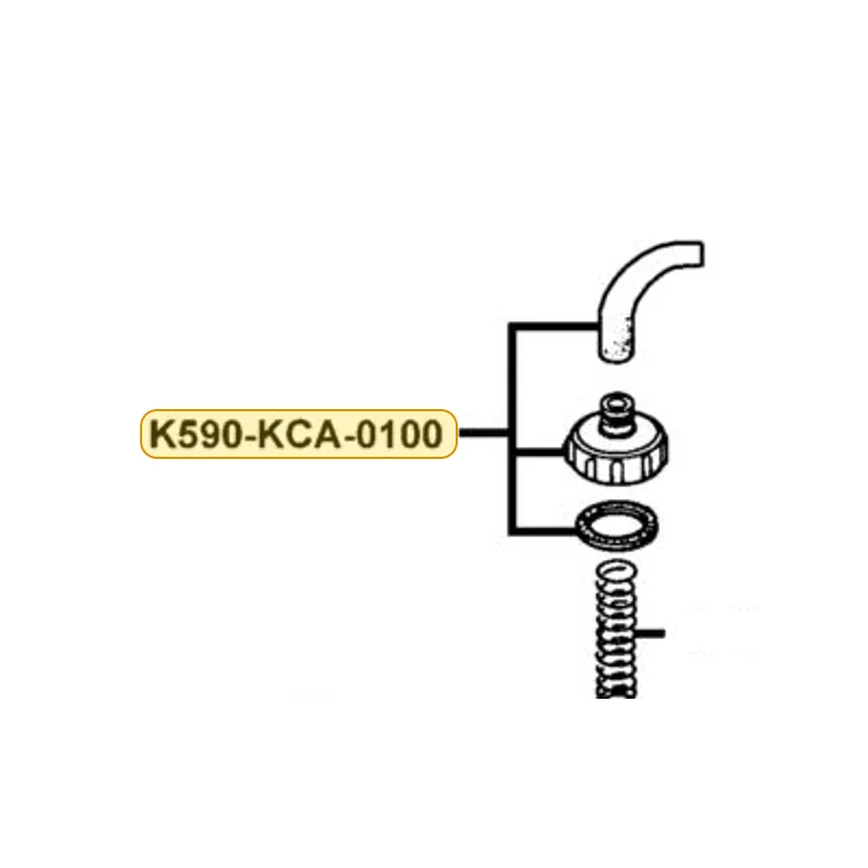 K590-KCA-0100 TOP SET — diagram cutout