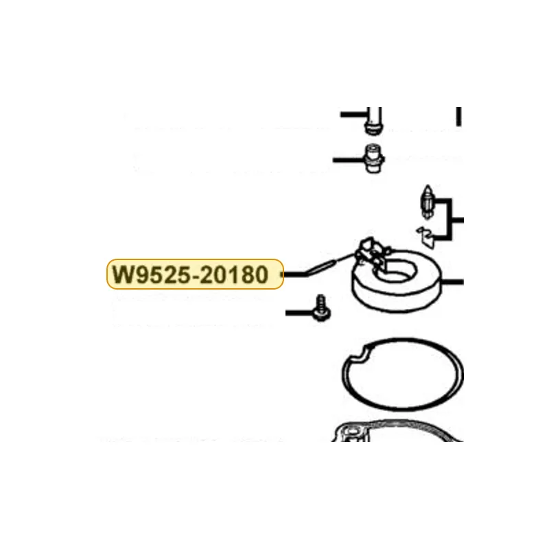 W9525-20180 ARM PIN — diagram cutout