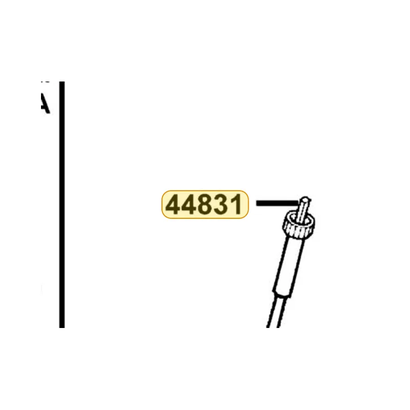 44831-KXCX-900 CABLE INNER — diagram cutout