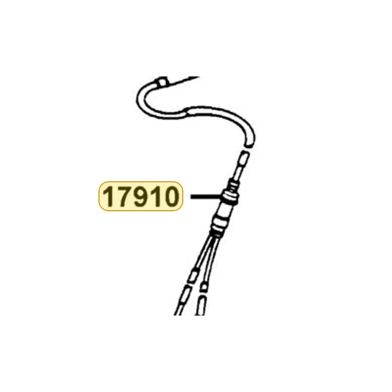 17910-KSBS-200 CABLE COMP THROT — diagram cutout