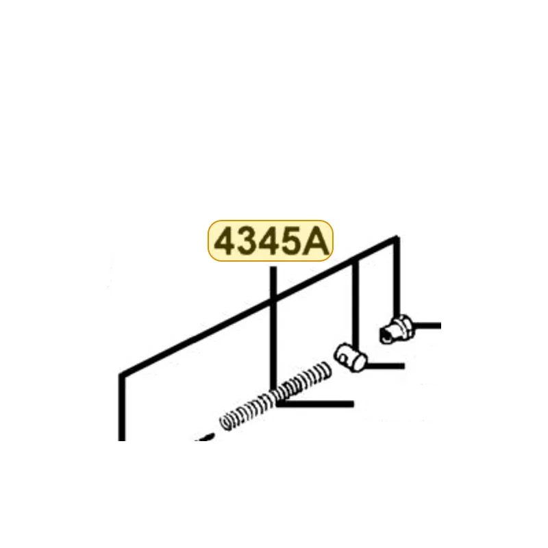 4345A-KXCX-901 CABLE ASSY RR BRK — diagram cutout