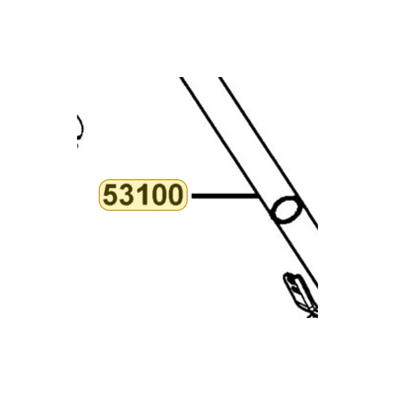 53100-KXCX-E00 HANDLE COMP STEERING — diagram cutout