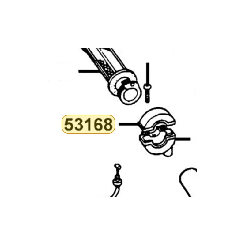 53168-GBN2-021 HOUSING UP THROT — diagram cutout