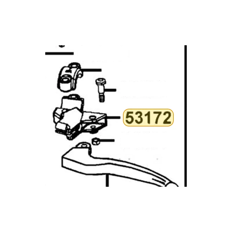 53172-KACA-900 BRKT HANDLE — diagram cutout